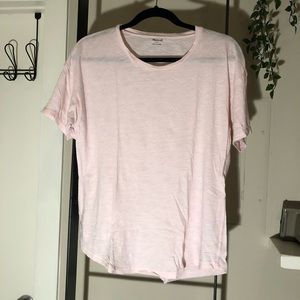 Baby Pink Madewell Crewneck Tee